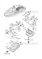 DECK HATCH 2 for Yamaha JET 2000