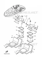 DECK HATCH 3 for Yamaha JET 2000