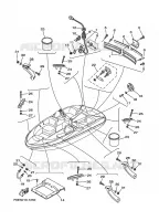 HULL DECK FITTINGS for Yamaha JET 2000