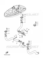 VENTILATION SYSTEM for Yamaha JET 2000