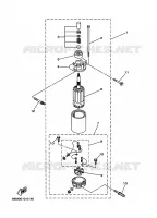 STARTER MOTOR for Yamaha F13.5 2005