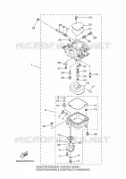 CARBURETOR for Yamaha F15 2007