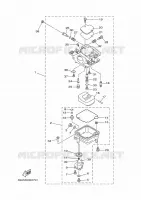 CARBURETOR for Yamaha F15 2007