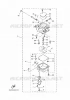 CARBURETOR for Yamaha F15 2007