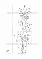 CARBURETOR for Yamaha F15 2005