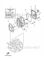 CYLINDER / CRANKCASE 2 for Yamaha F15 2005