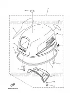 FAIRING UPPER for Yamaha F15 2005