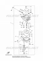 CARBURETOR for Yamaha F15 2004