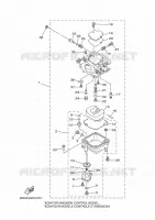 CARBURETOR for Yamaha F15 2004