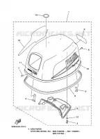 FAIRING UPPER for Yamaha F15 2004