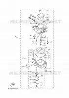 CARBURETOR for Yamaha F15 2004