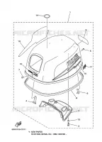 FAIRING UPPER for Yamaha F15 2004