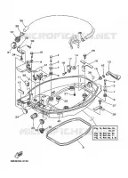 BOTTOM COVER for Yamaha F15 2003