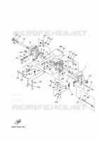 FRONT FAIRING BRACKET for Yamaha F15 2003