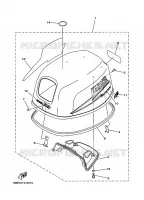 FAIRING UPPER for Yamaha F15 2003
