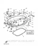 BOTTOM COVER for Yamaha F15 2002
