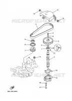 OIL PUMP for Yamaha F15 2002