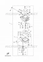 CARBURETOR for Yamaha F15 2002
