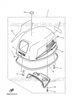 FAIRING UPPER for Yamaha F15 2002