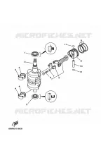 CRANKSHAFT / PISTON for Yamaha F15 2002