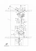 CARBURETOR for Yamaha F15 2002