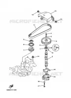 OIL PUMP for Yamaha F15 2001