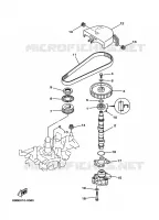 OIL PUMP for Yamaha F15 2000
