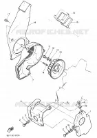 AIR SHROUD & FAN for Yamaha SNOSCOOT 1989