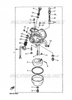 CARBURETOR for Yamaha SNOSCOOT 1989