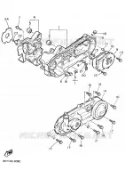 CRANKCASE for Yamaha SNOSCOOT 1989