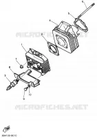 CYLINDER for Yamaha SNOSCOOT 1989