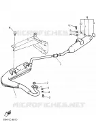 EXHAUST for Yamaha SNOSCOOT 1989