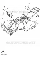 FRAME for Yamaha SNOSCOOT 1989