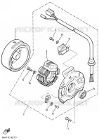 GENERATOR for Yamaha SNOSCOOT 1989