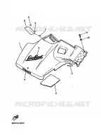 SHROUD for Yamaha SNOSCOOT 1989