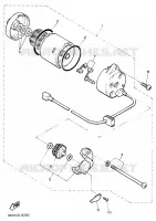 STARTING MOTOR for Yamaha SNOSCOOT 1989