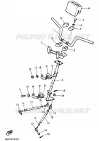 STEERING for Yamaha SNOSCOOT 1989