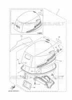 FAIRING UPPER for Yamaha F15 2015