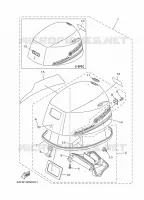 FAIRING UPPER for Yamaha F15 2015