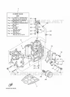 CYLINDER / CRANKCASE 1 for Yamaha F15 2014