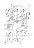 BOTTOM COVER for Yamaha F15 2014