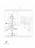 TILLER HANDLE for Yamaha F15 2014