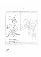 TILLER HANDLE for Yamaha F15 2014