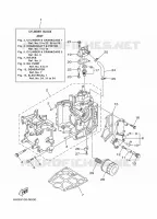 CYLINDER / CRANKCASE 1 for Yamaha F15 2014