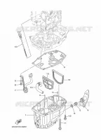 VENTILATEUR D'HUILE for Yamaha F15 2014