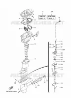 REPAIR KIT 3 for Yamaha F15 2014