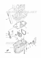 VENTILATEUR D'HUILE for Yamaha F15 2014