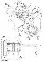 CRANKCASE for Yamaha ENTICER 1991