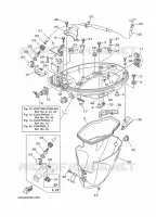 BOTTOM COVER for Yamaha F15 2012