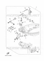 REMOTE CONTROL for Yamaha F15 2012